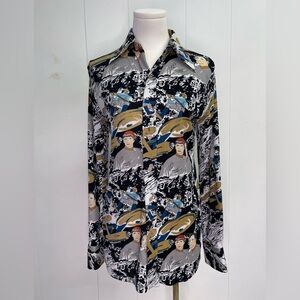 Vintage 1960’s Rare Collectible Huk-A-Poo Star Trek Disco Shirt